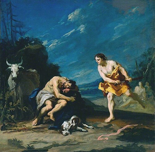 Mercury About to Slay Argus, 1731, Jacopo Amigoni