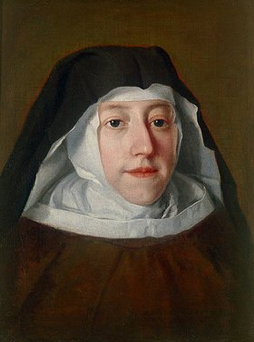Maria Anna Caroline of Baviera (1696-1750) as nun, 1750, Jacopo Amigoni