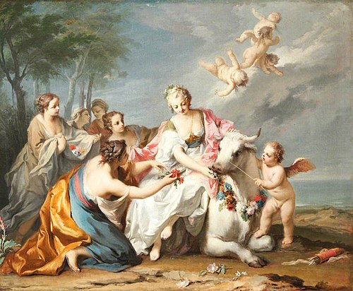 The Rape of Europa, 1729, Jacopo Amigoni