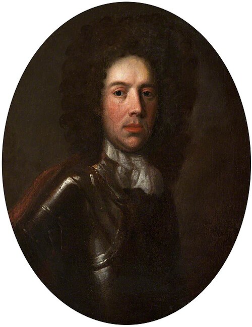 Portrait of a Man in Armour, 1685, John Riley