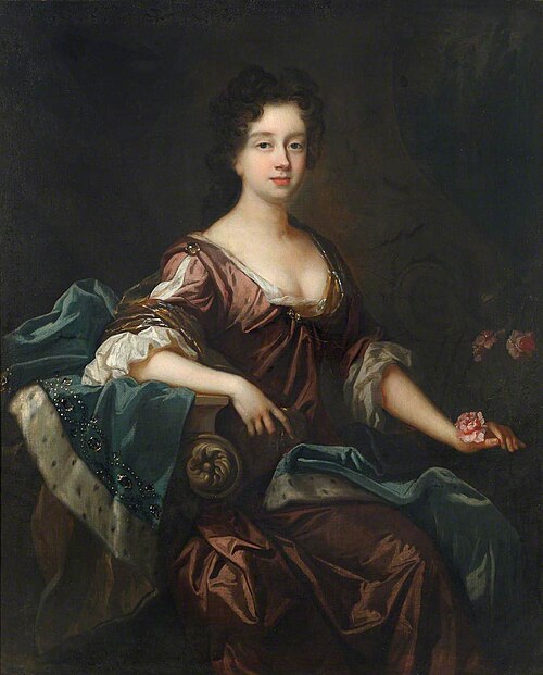 Sarah (c.1642–1717), Viscountess Castleton, 1687, John Riley
