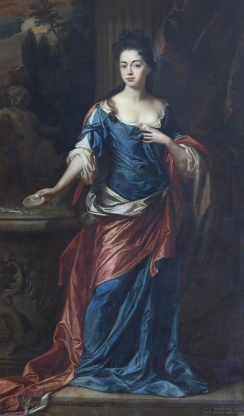 Dorothy Mason, Lady Brownlow (1665-1699/1700), 1686, John Riley