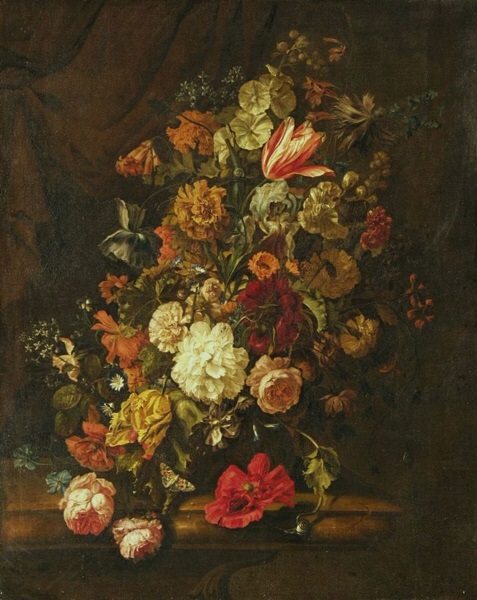 Flower still life, 1694, Justus van Huysum