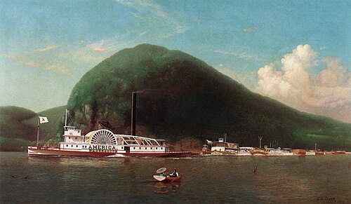 The American and the Coquette at Storm King on the Hudson, 1880, James Gale Tyler