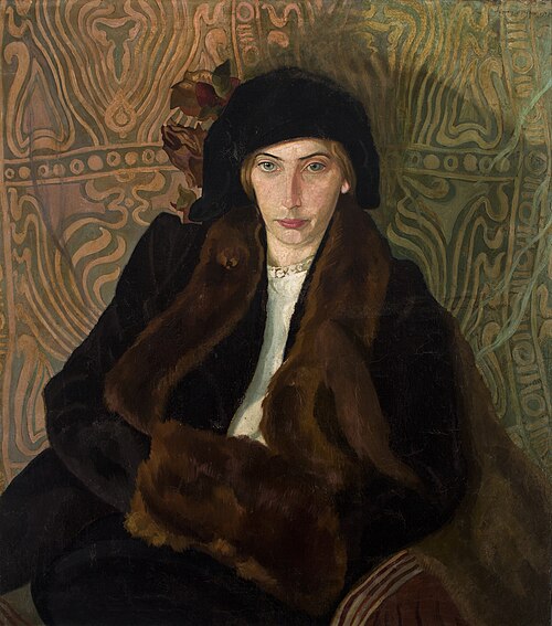 Portrait of Eugenia Dunin-Borkowska, 1912, Stanisław Ignacy Witkiewicz