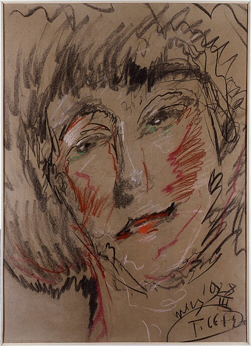 Portrait of Zofia Mohuczyna, 1928, Stanisław Ignacy Witkiewicz