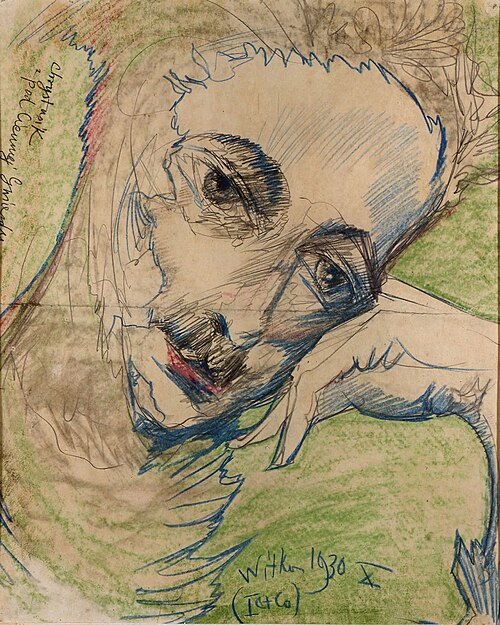Portrait of Stanisława Totwen, 1930, Stanisław Ignacy Witkiewicz