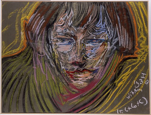 Portrait of Zofia Jagodowska, 1930, Stanisław Ignacy Witkiewicz