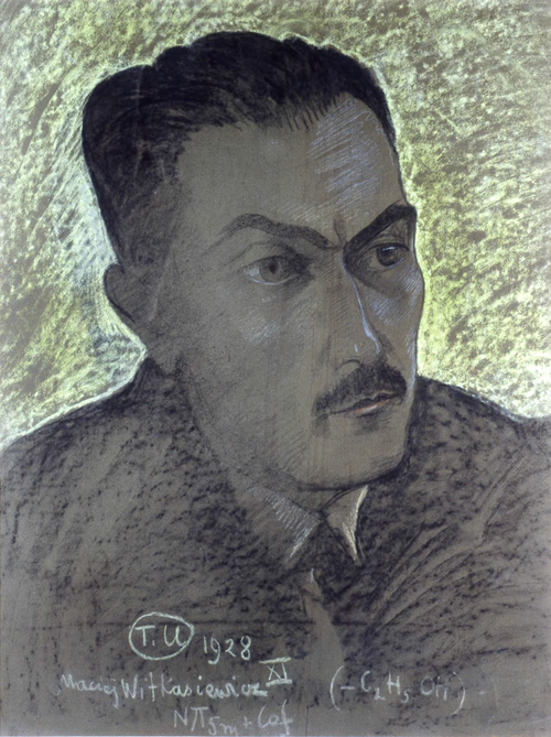 Portrait of Tadeusz Boy-Żeleński, 1928, Stanisław Ignacy Witkiewicz