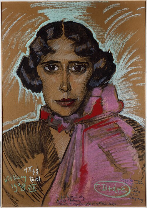 Portrait of Zofia Nawrocka, 1928, Stanisław Ignacy Witkiewicz