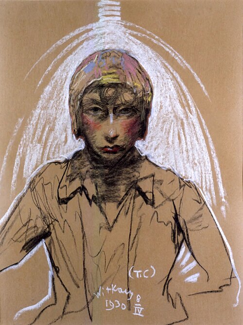 Portrait of Nena Stachurska, 1930, Stanisław Ignacy Witkiewicz