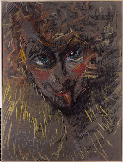 Portrait of Nena Stachurska, 1929, Stanisław Ignacy Witkiewicz