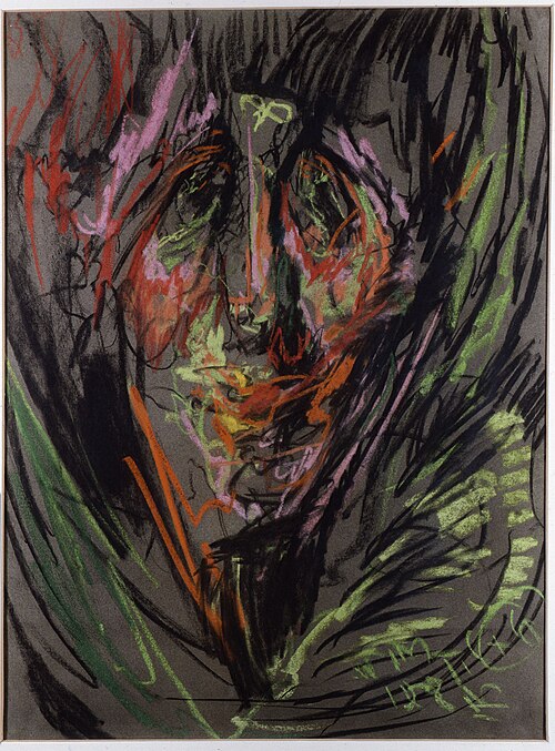 Portrait of a woman, 1926, Stanisław Ignacy Witkiewicz