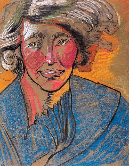 Portrait of Maria Witkiewiczówna, 1918, Stanisław Ignacy Witkiewicz