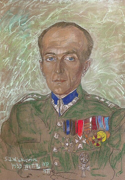 Portrait of Stanisław Czuryłło, 1939, Stanisław Ignacy Witkiewicz