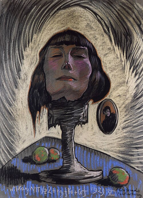Portrait of Maria Nawrocka, 1929, Stanisław Ignacy Witkiewicz