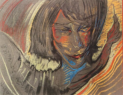 Portrait of Zofia Jagodowska, 1931, Stanisław Ignacy Witkiewicz