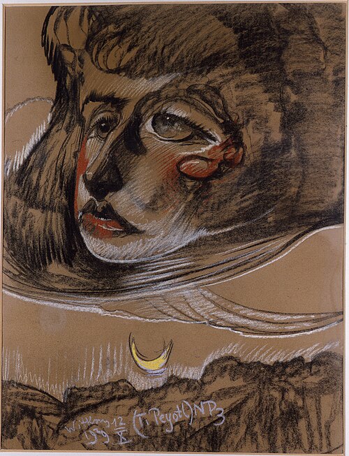 Portrait of Nena Stachurska, 1929, Stanisław Ignacy Witkiewicz