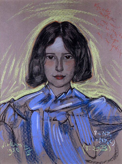 Portrait of Anna Nawrocka, 1930, Stanisław Ignacy Witkiewicz