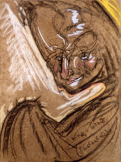 Portrait of Arthur Schroeder, 1930, Stanisław Ignacy Witkiewicz