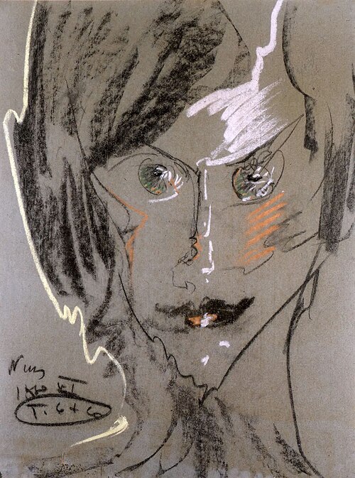 Portrait of Janina Filipowska, 1930, Stanisław Ignacy Witkiewicz