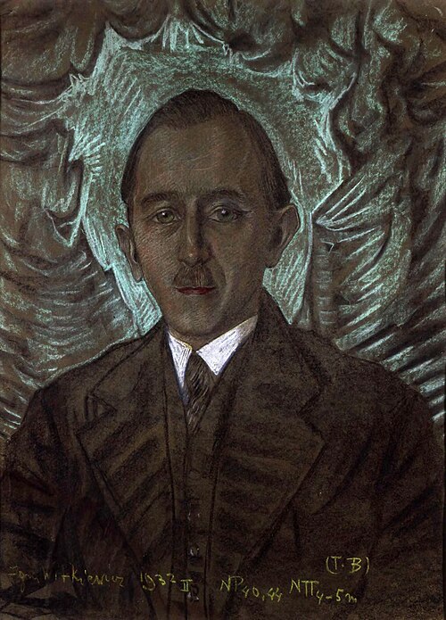 Portrait of Jerzy Komorowski, 1932, Stanisław Ignacy Witkiewicz