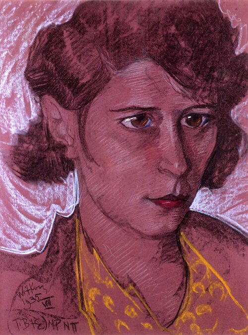 Portrait of Józefina Konińska, 1935, Stanisław Ignacy Witkiewicz