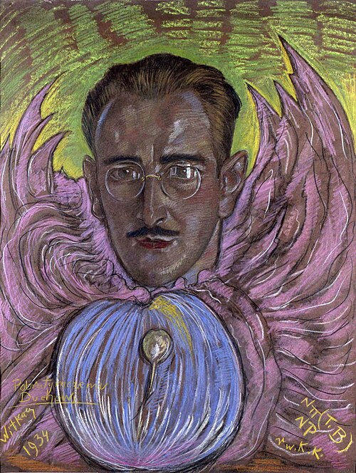 Portrait of a man, 1934, Stanisław Ignacy Witkiewicz