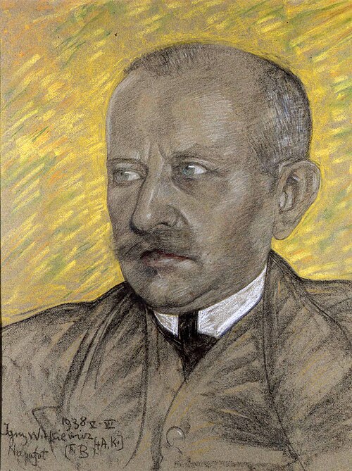 Portrait of a man, 1938, Stanisław Ignacy Witkiewicz
