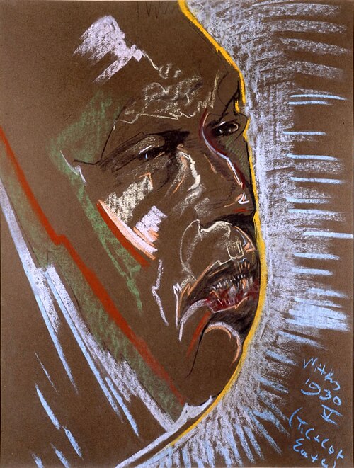 Portrait of Michał Choromański, 1930, Stanisław Ignacy Witkiewicz