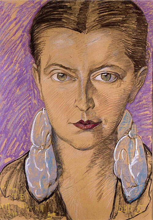 Portrait of Waleria Maria Głogowska, 1935, Stanisław Ignacy Witkiewicz