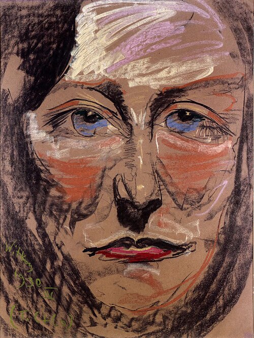 Portrait of Zofia Krzeptowska, 1930, Stanisław Ignacy Witkiewicz