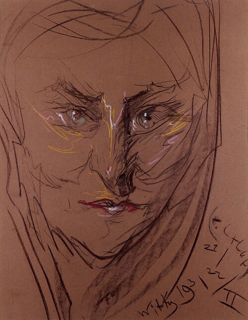Portrait of Albina Rondomańska, 1931, Stanisław Ignacy Witkiewicz