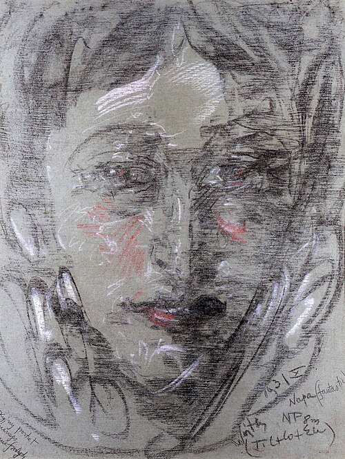 A fictional portrait, 1931, Stanisław Ignacy Witkiewicz