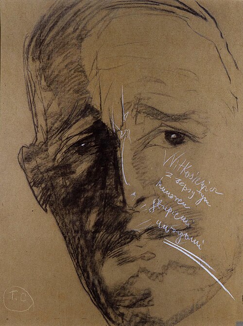 Portrait of Franciszek Staroniewicz, 1930, Stanisław Ignacy Witkiewicz