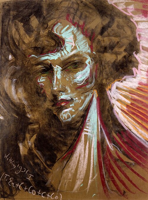 Portrait of Hanna Moesówna, 1931, Stanisław Ignacy Witkiewicz