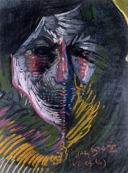 Portrait of Helena Białynicka-Birula, 1930, Stanisław Ignacy Witkiewicz