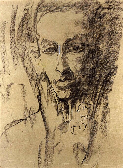 Portrait of Jerzy Koniński, 1937, Stanisław Ignacy Witkiewicz