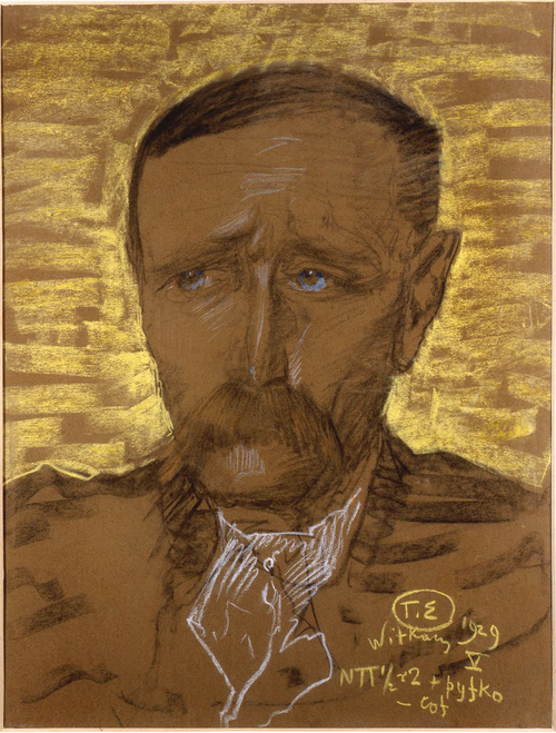 Portrait of Jędrzej Marusarz-Jarząbek, 1929, Stanisław Ignacy Witkiewicz