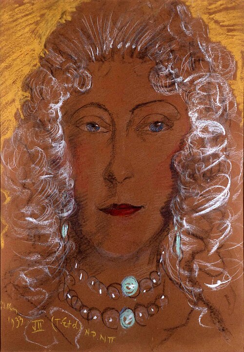 Portrait of a woman, 1933, Stanisław Ignacy Witkiewicz