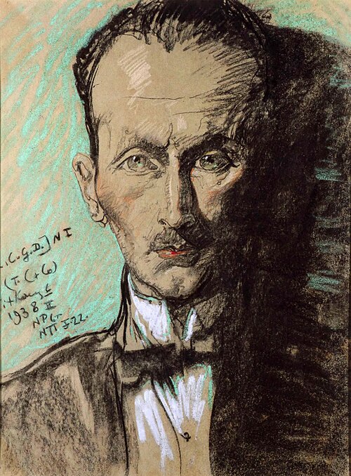 Portrait of Marian Radecki, 1938, Stanisław Ignacy Witkiewicz