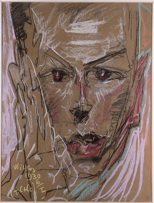 Portrait of Michał Choromański, 1930, Stanisław Ignacy Witkiewicz