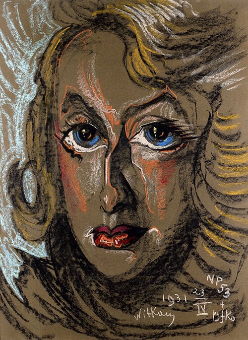 Portrait of Nena Stachurska, 1931, Stanisław Ignacy Witkiewicz