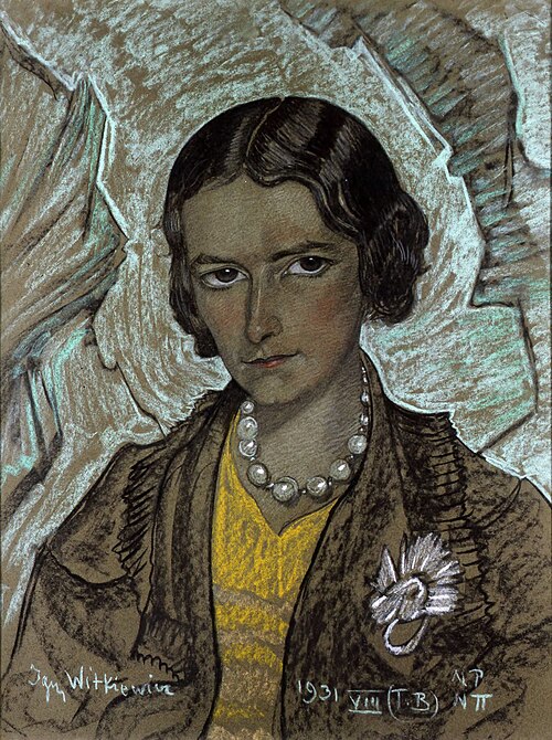 Portrait of Mrs. Borowiecka, 1931, Stanisław Ignacy Witkiewicz