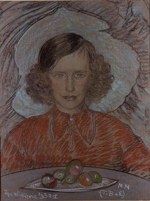Portrait of Teresa Hunger, 1932, Stanisław Ignacy Witkiewicz