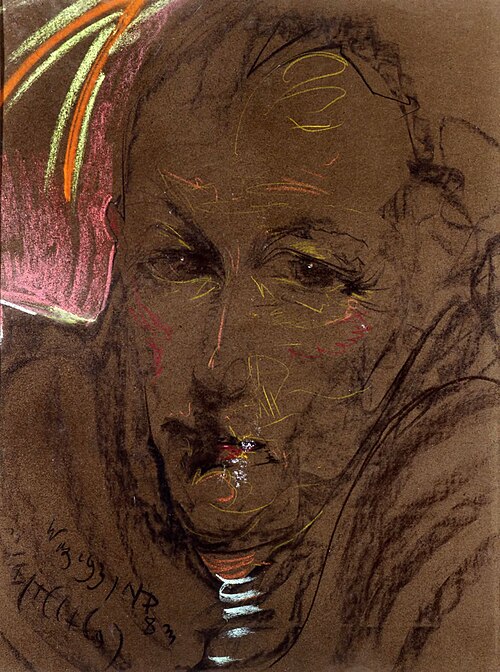 Portrait of Władysław Nelken, 1931, Stanisław Ignacy Witkiewicz