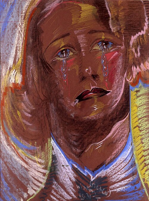 Portrait of Zofia Jagodowska, 1931, Stanisław Ignacy Witkiewicz