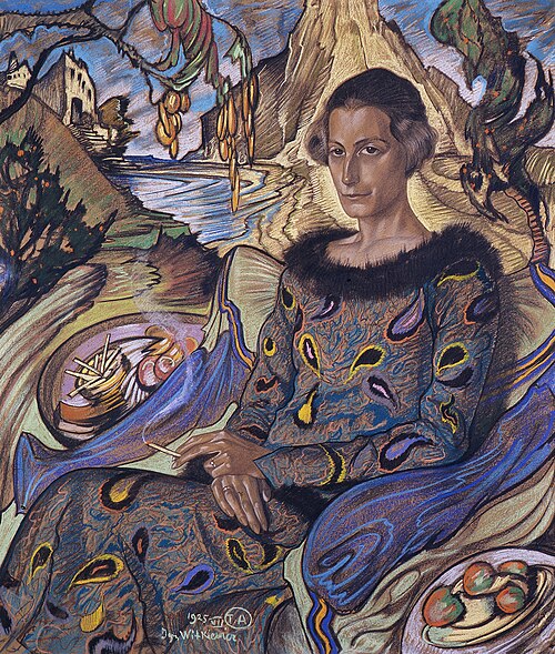 Portrait of Maria Nawrocka, 1925, Stanisław Ignacy Witkiewicz