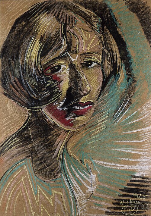 Portrait of Lena Iżycka, 1925, Stanisław Ignacy Witkiewicz