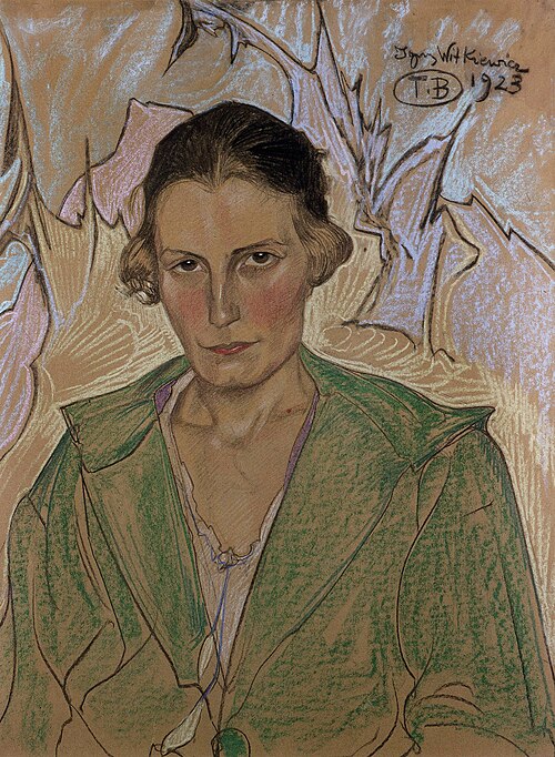 Portrait of Maria Nawrocka, 1923, Stanisław Ignacy Witkiewicz